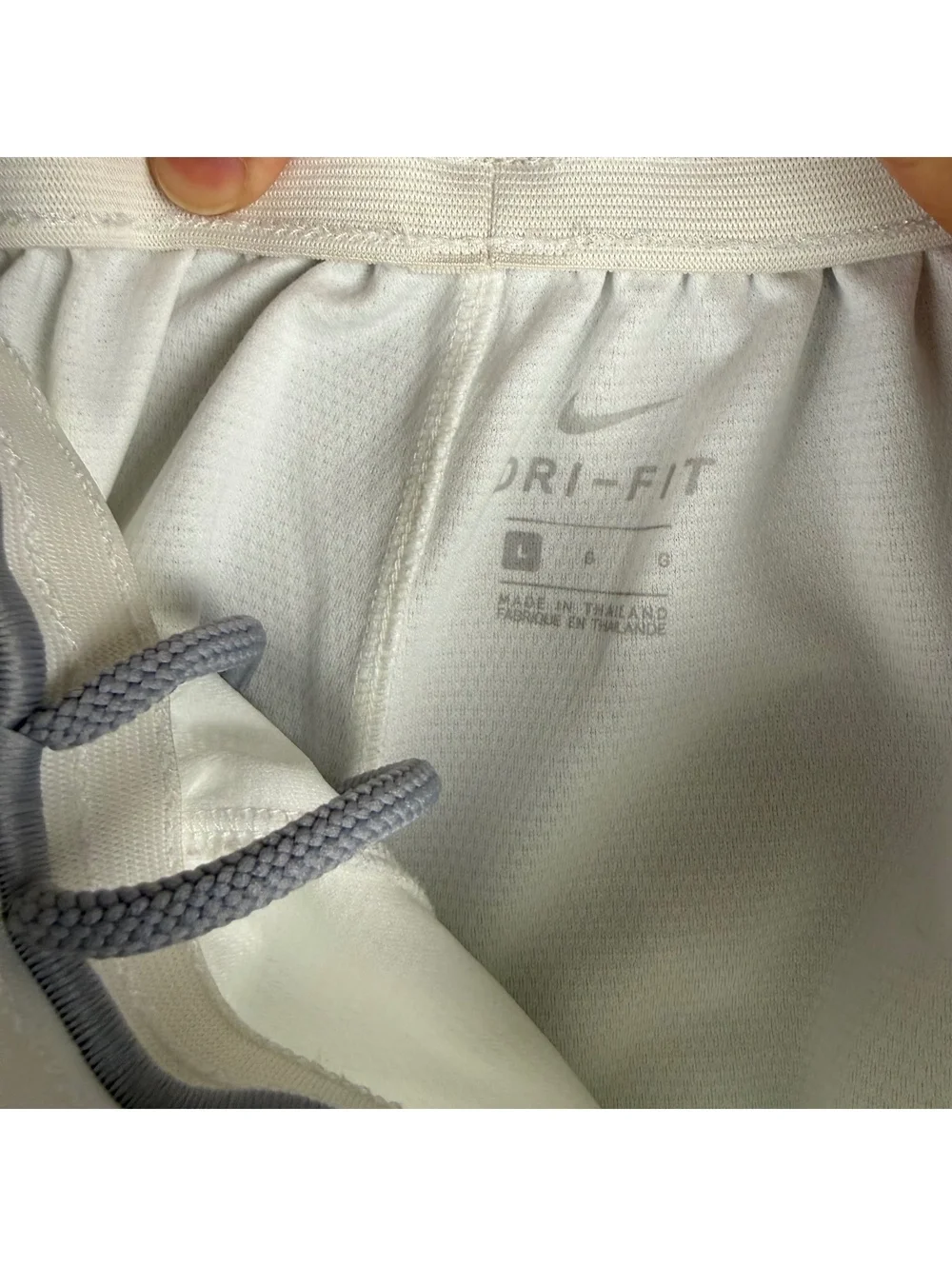Nike Elite Posterize Dry Basketball Shorts AJ4217 White Black Men Large 11” 352